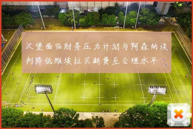 汉堡面临财务压力计划与阿森纳谈判降低维埃拉买断费至合理水平